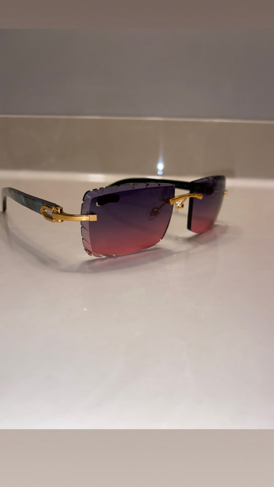 Rimless buffs Sunglasses Detroit style