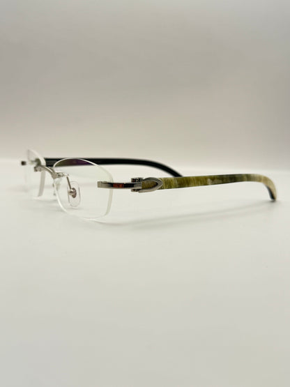 White buff Sunglasses 53mm