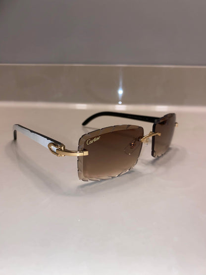 Diamond cut white buffs