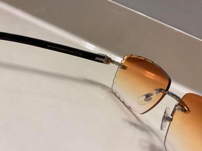 Made to order: Iced out moissanite Sunglasses