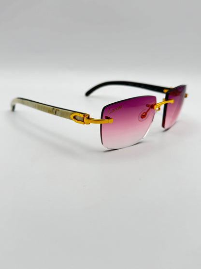 White buffs Sunglasses