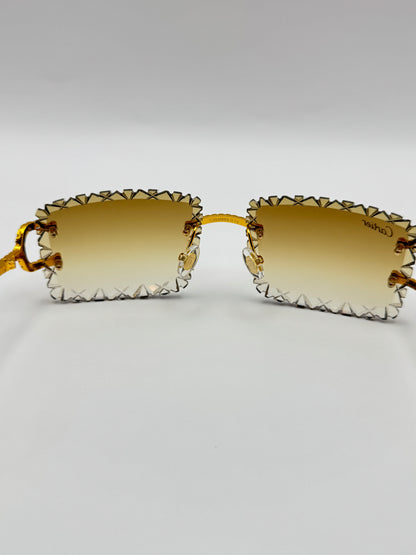 Big C moissanite Sunglasses