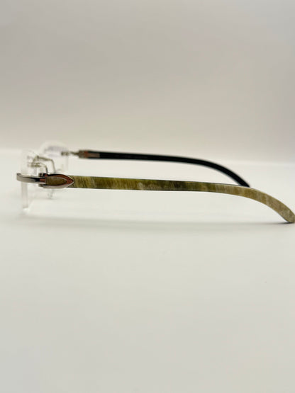 White buff Sunglasses 53mm