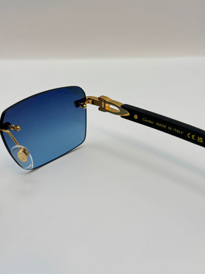 Black Wood glasses
