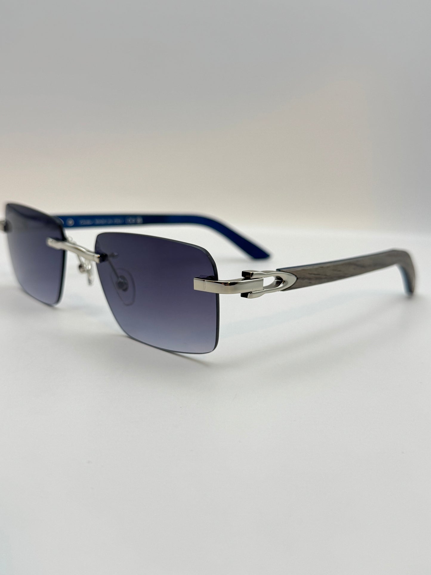 Grey Wood glasses