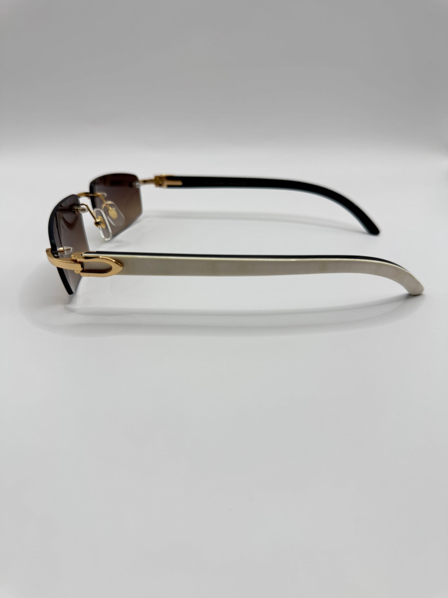 White buff Sunglasses 54mm