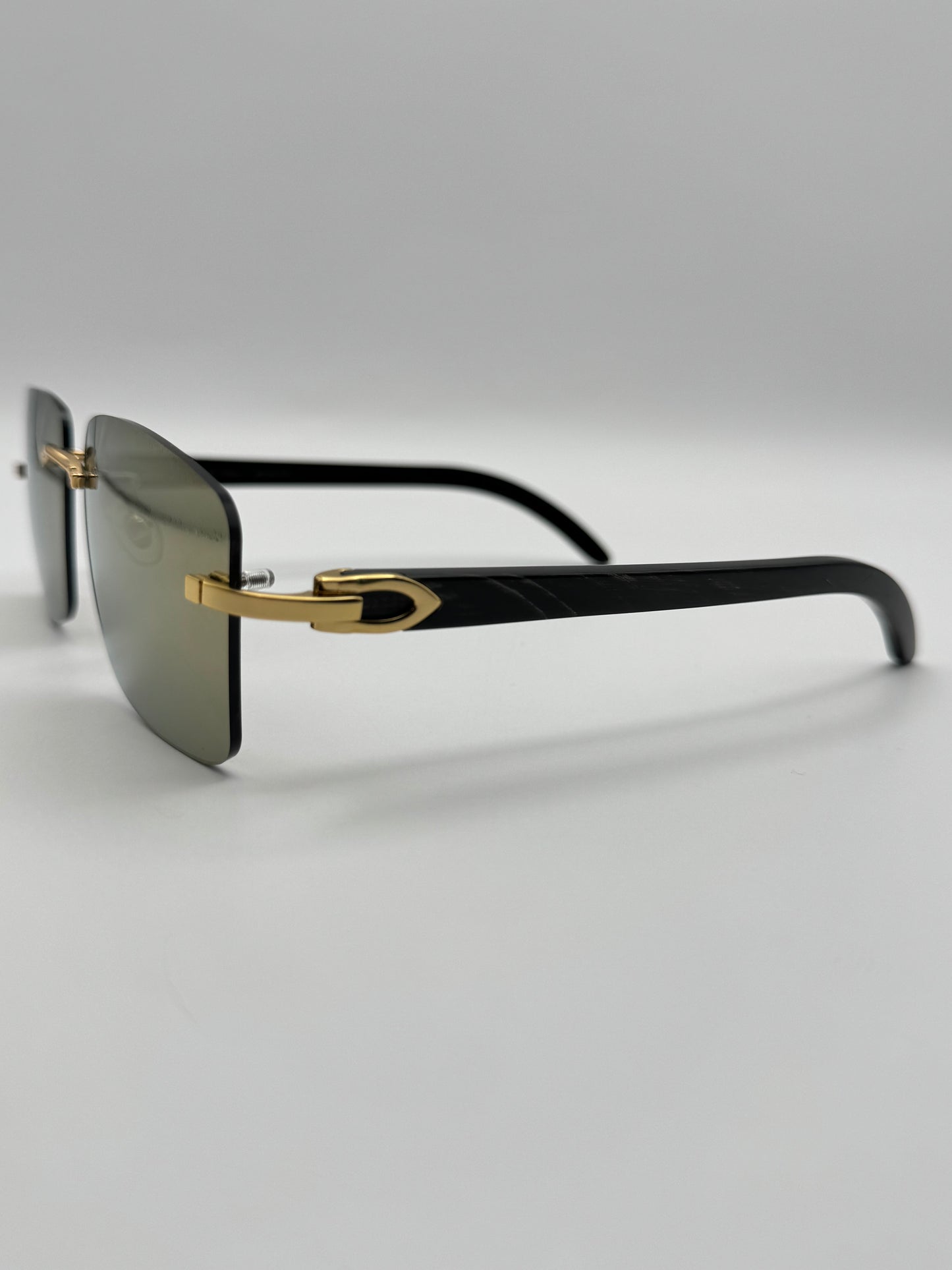 Black buffs Sunglasses Mirror style