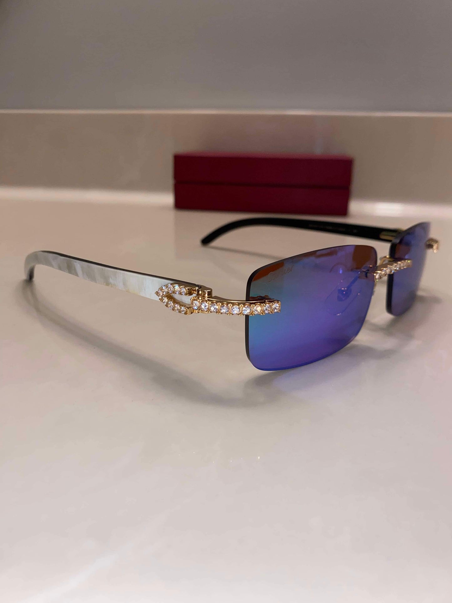 Rimless buffs Sunglasses