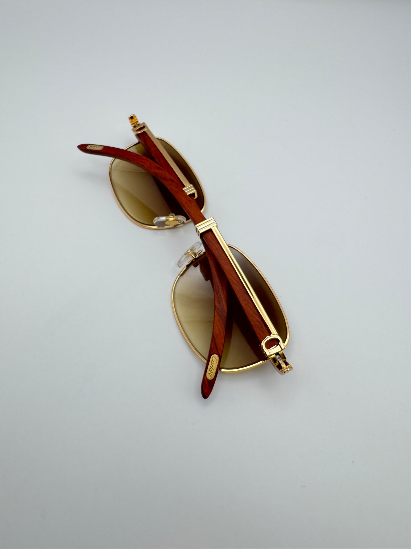 Vintage Wood Glasses
