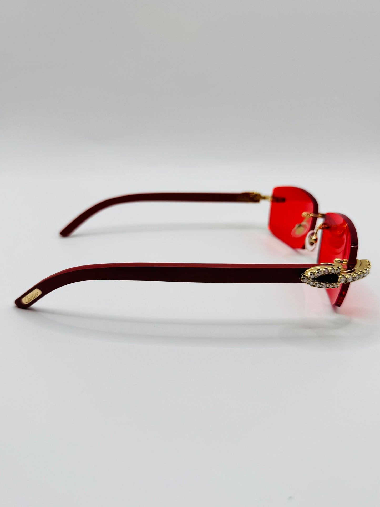 Moissanite Red wood Sunglasses