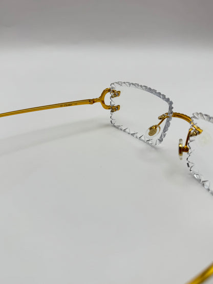 Big C moissanite Sunglasses