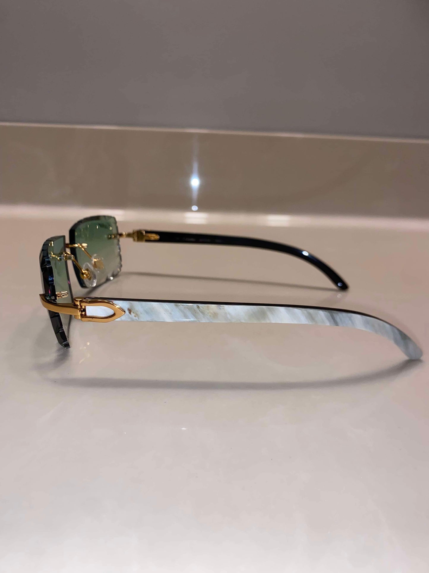 Rimless buffs Sunglasses Detroit style