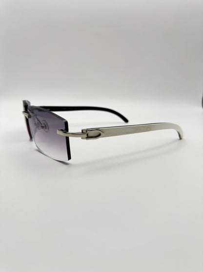 Rimless buffs Sunglasses Detroit style