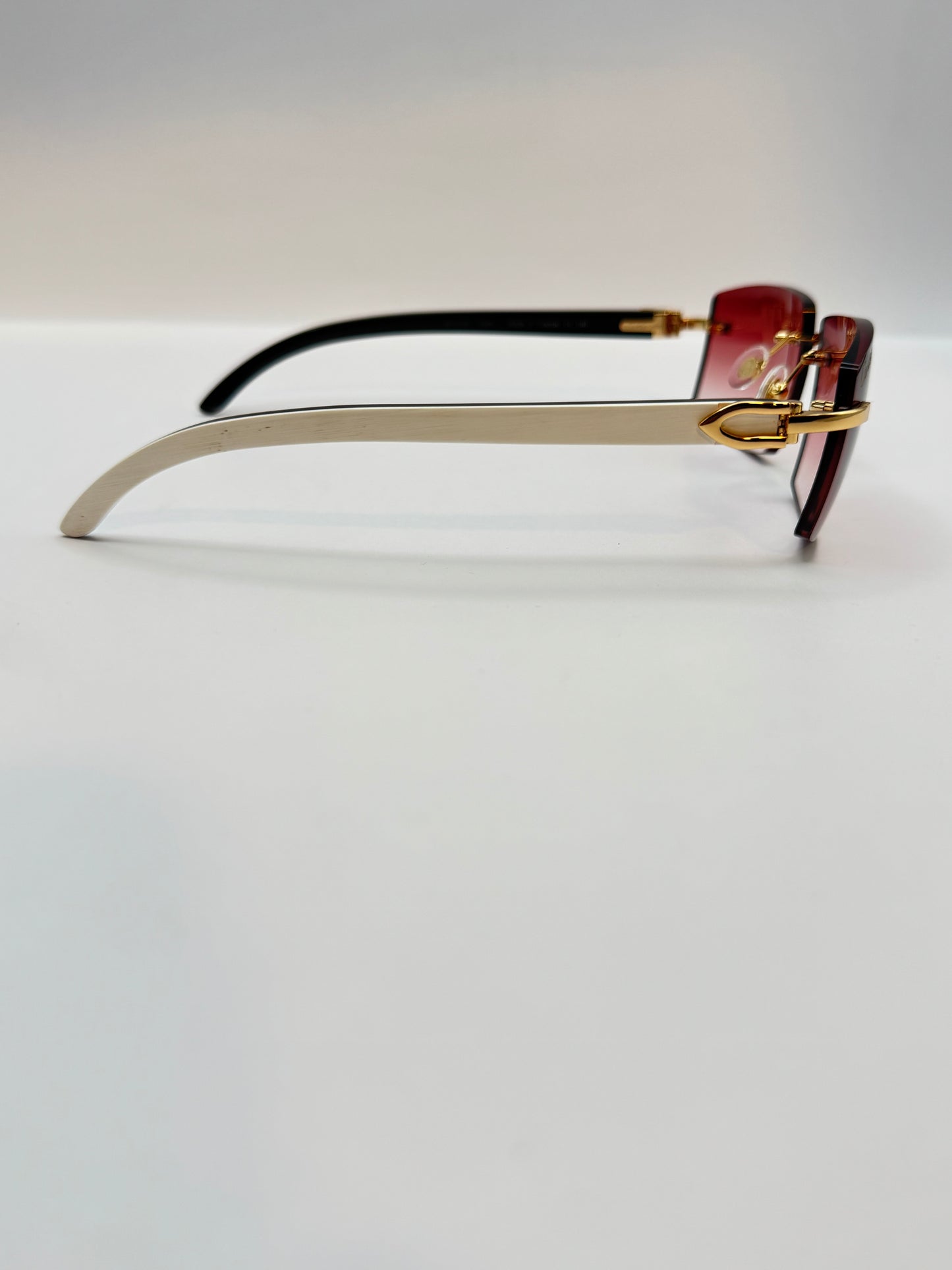 White Buff Sunglasses 57mm