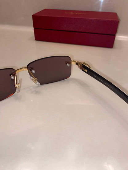 Moissanite Rimless buffs Sunglasses