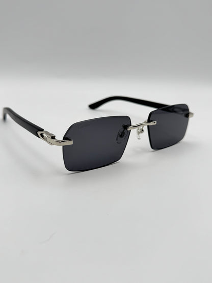 Black wood sunglasses