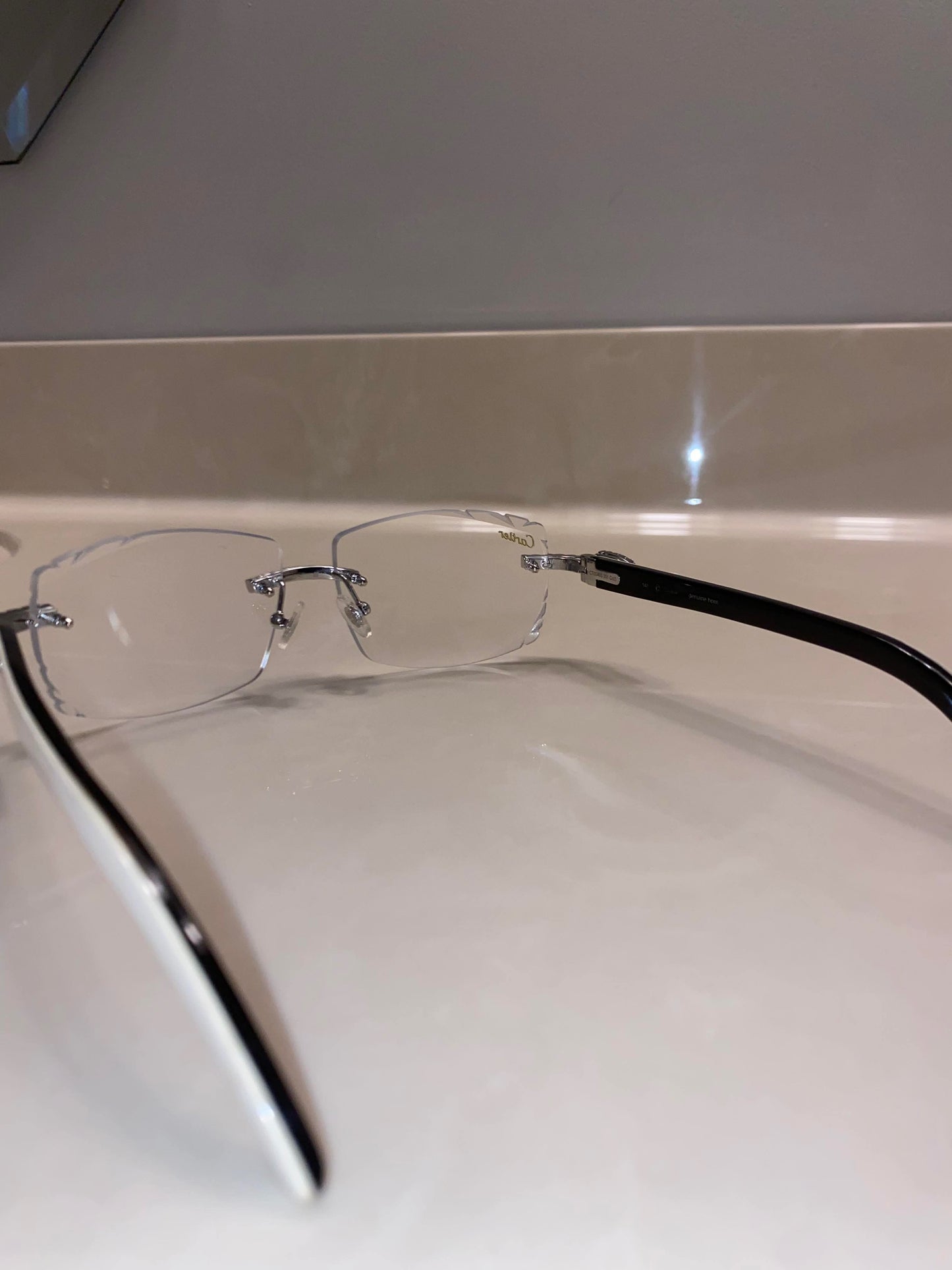 Moissanite white buffs