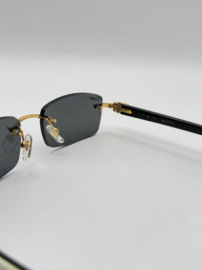 Rimless buffs Sunglasses Detroit style