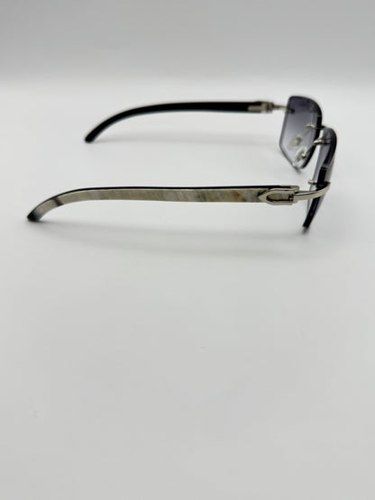 White buffs Sunglasses