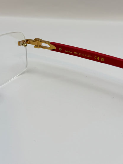 Red Wood glasses