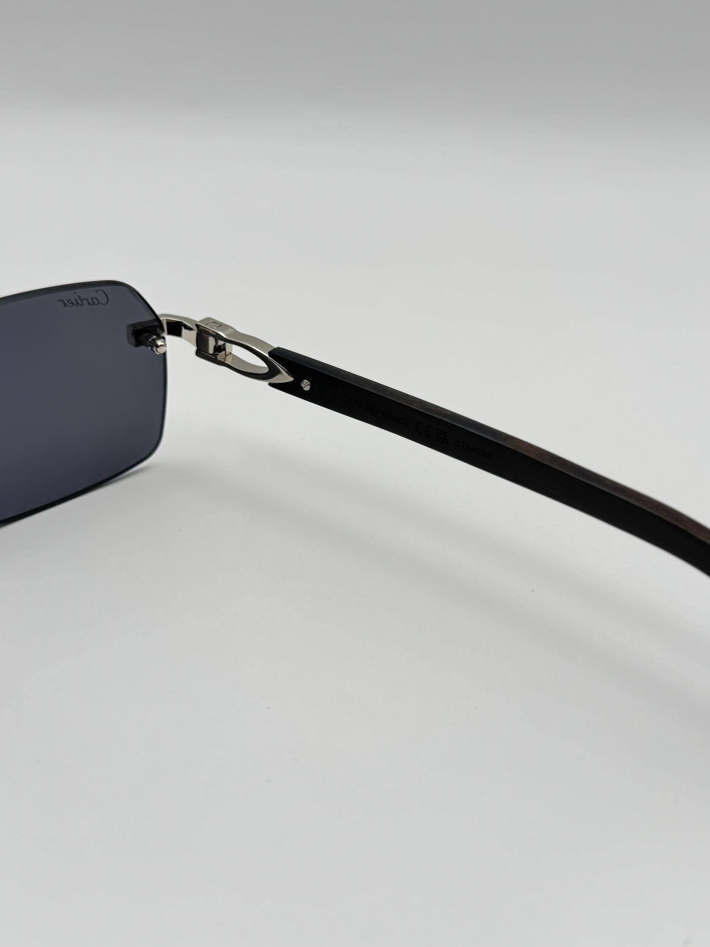 Black wood sunglasses