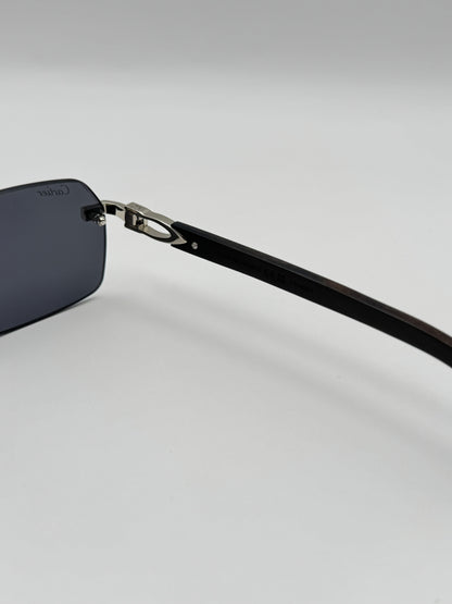 Black wood sunglasses