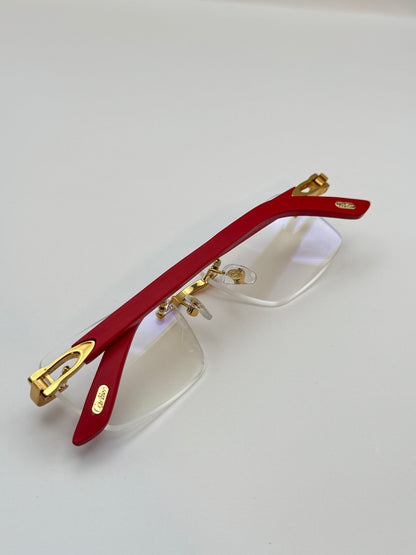 Red Wood glasses
