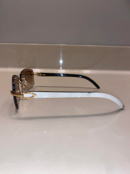 Diamond cut white buffs