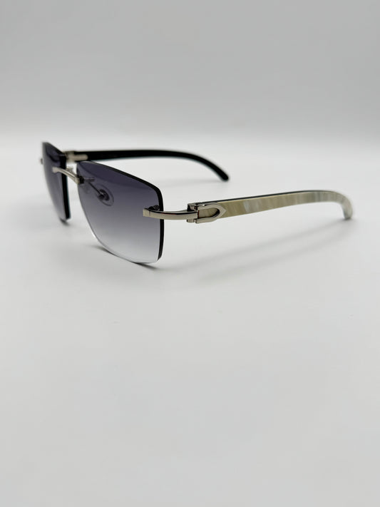 White buffs Sunglasses