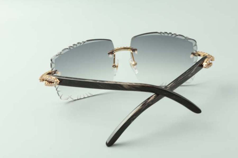 Moissanite Black buff Sunglasses
