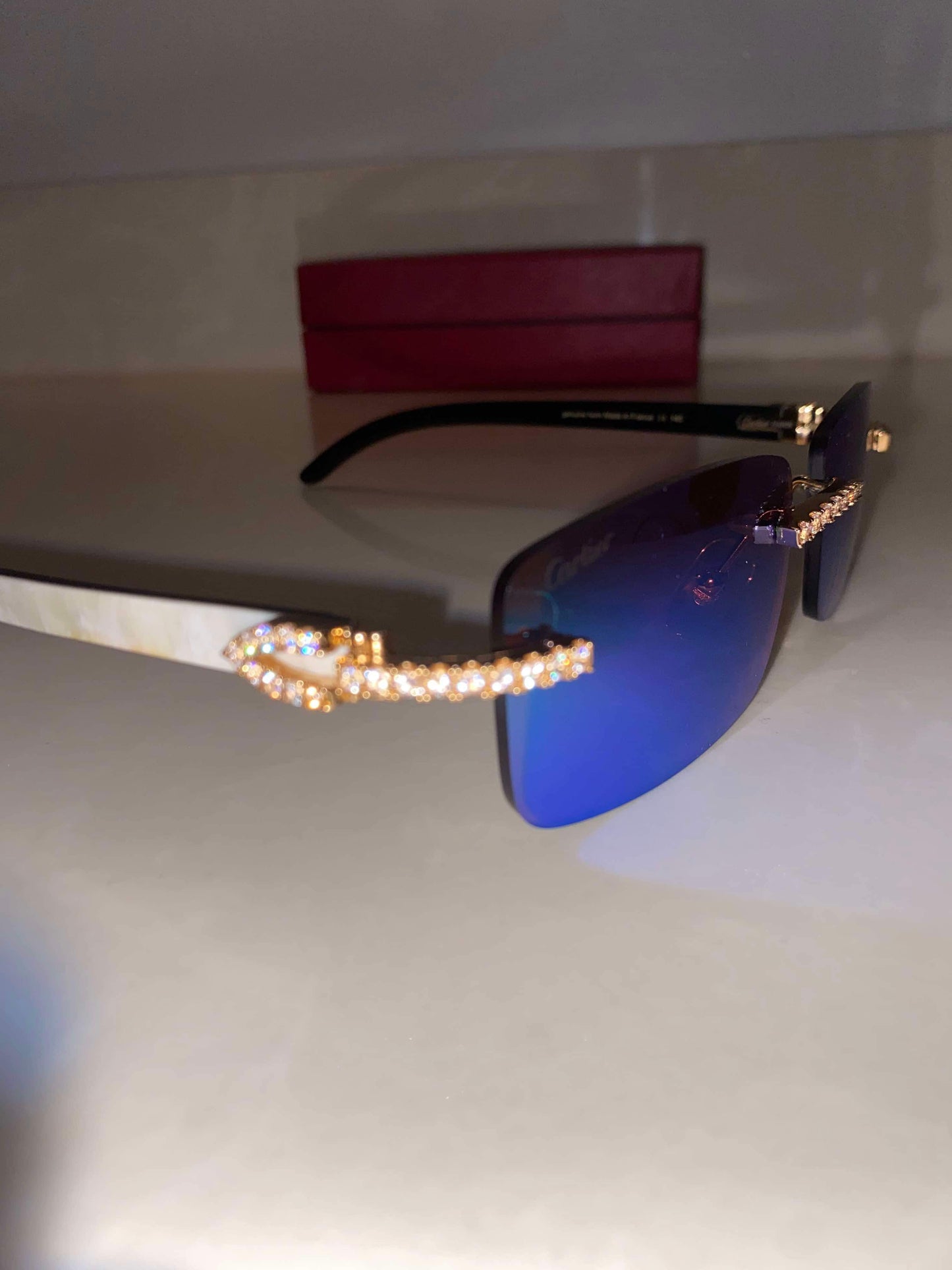 Rimless buffs Sunglasses