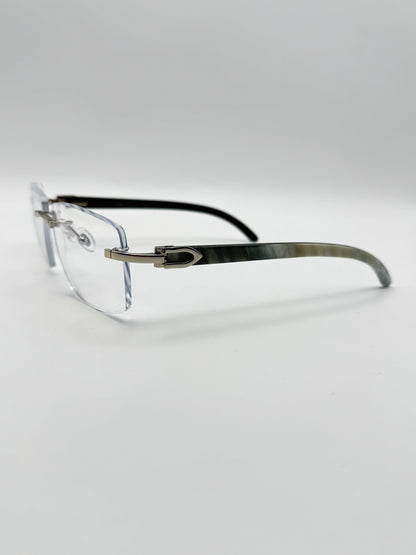 White buffs Sunglasses