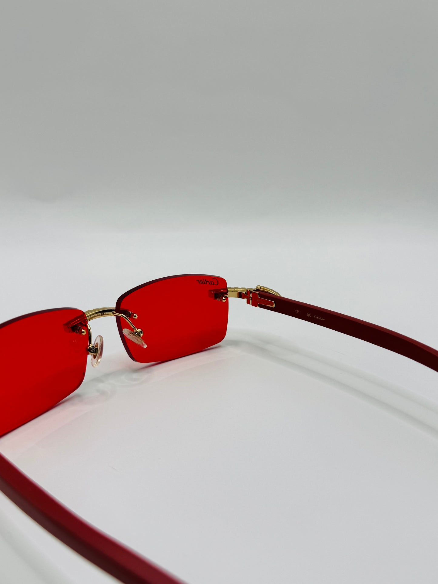Moissanite Red wood Sunglasses