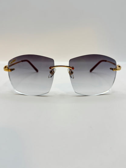 Metal Wire Sunglasses