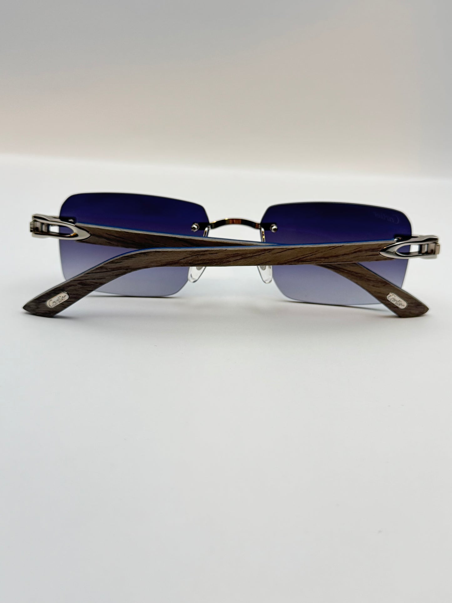 Grey Wood glasses