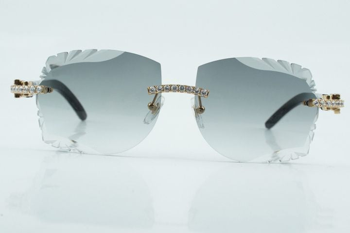 Moissanite white buff Sunglasses