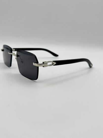 Black wood sunglasses