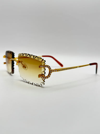 Big C moissanite Sunglasses