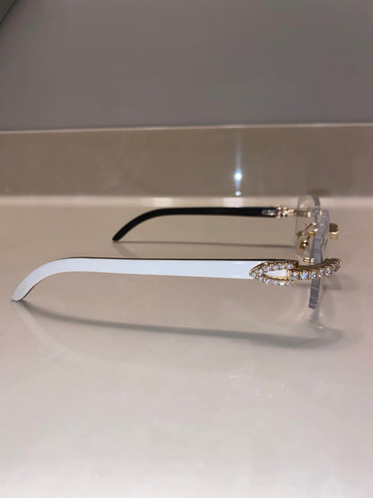 Moissanite white buffs