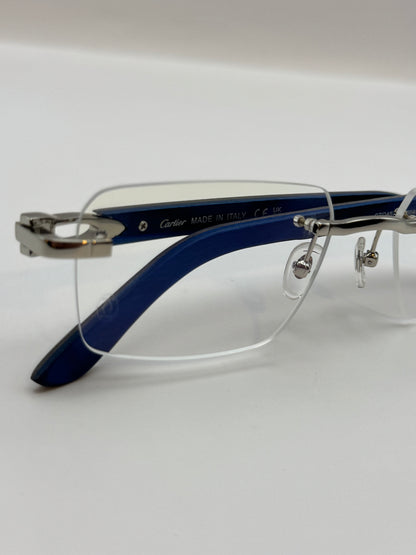 Grey Wood glasses