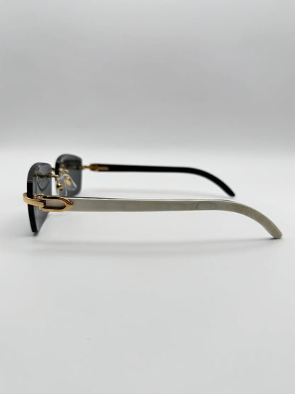 Rimless buffs Sunglasses Detroit style