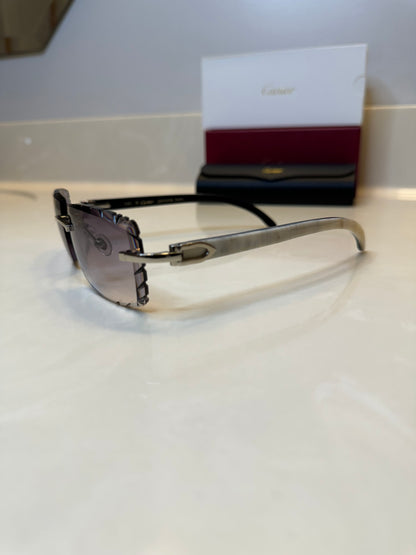 Rimless buffs Sunglasses Detroit style