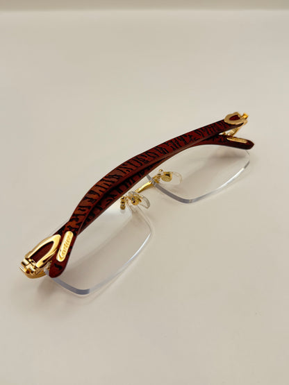 Tiger wood glasses 56mm