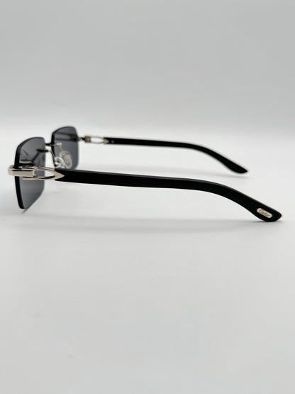 Black wood sunglasses