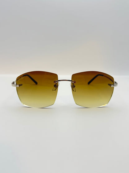 Metal Wire Sunglasses