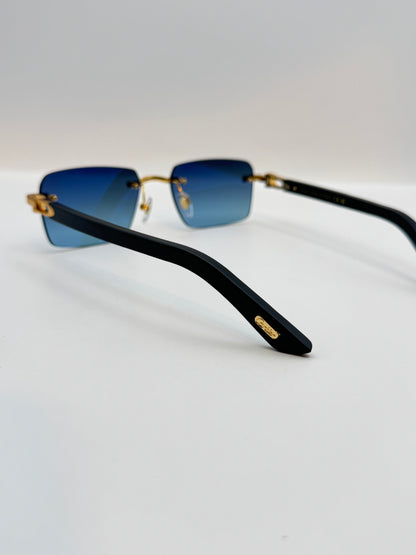 Black Wood glasses