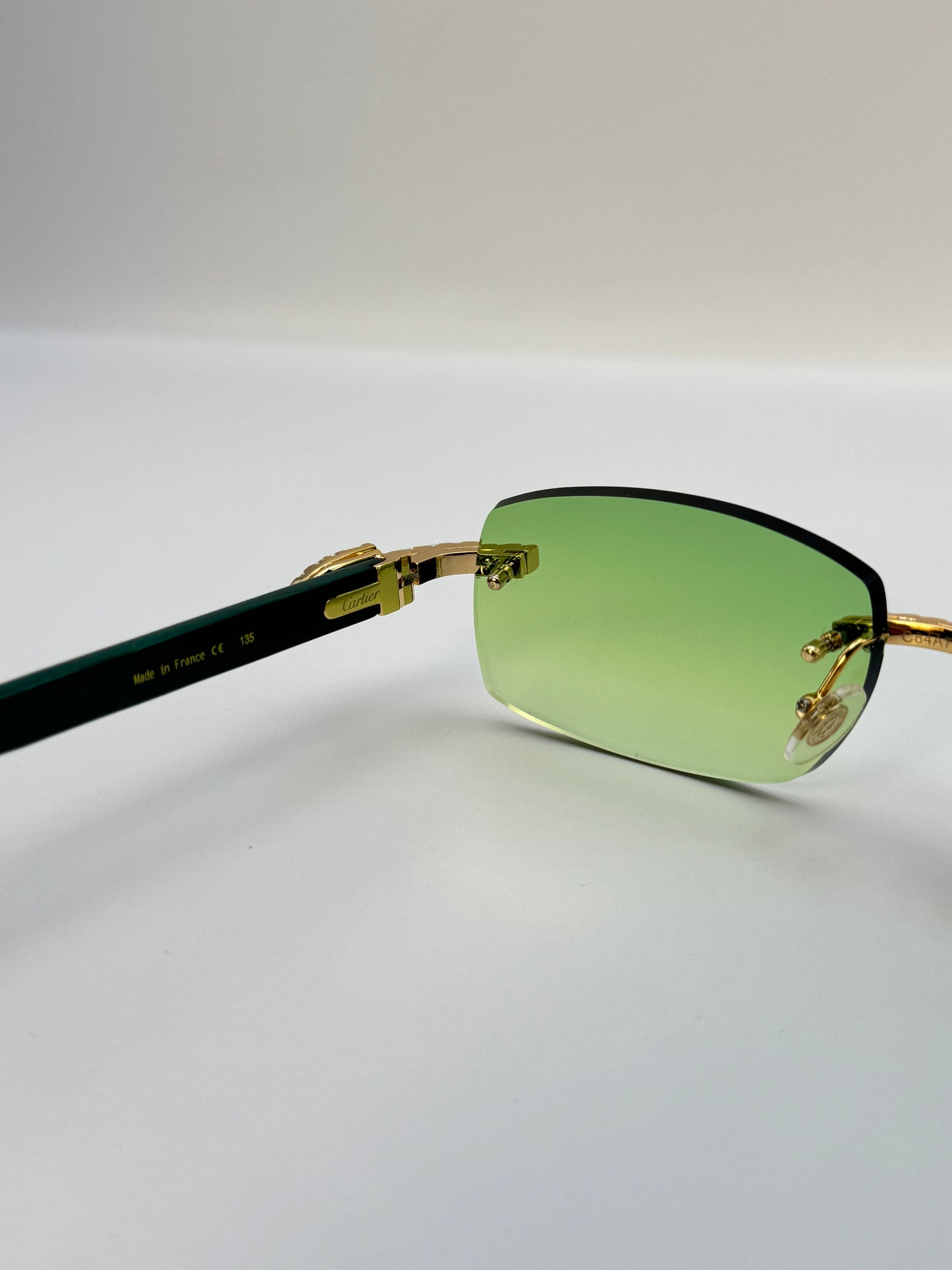 Moissanite Green wood Sunglasses