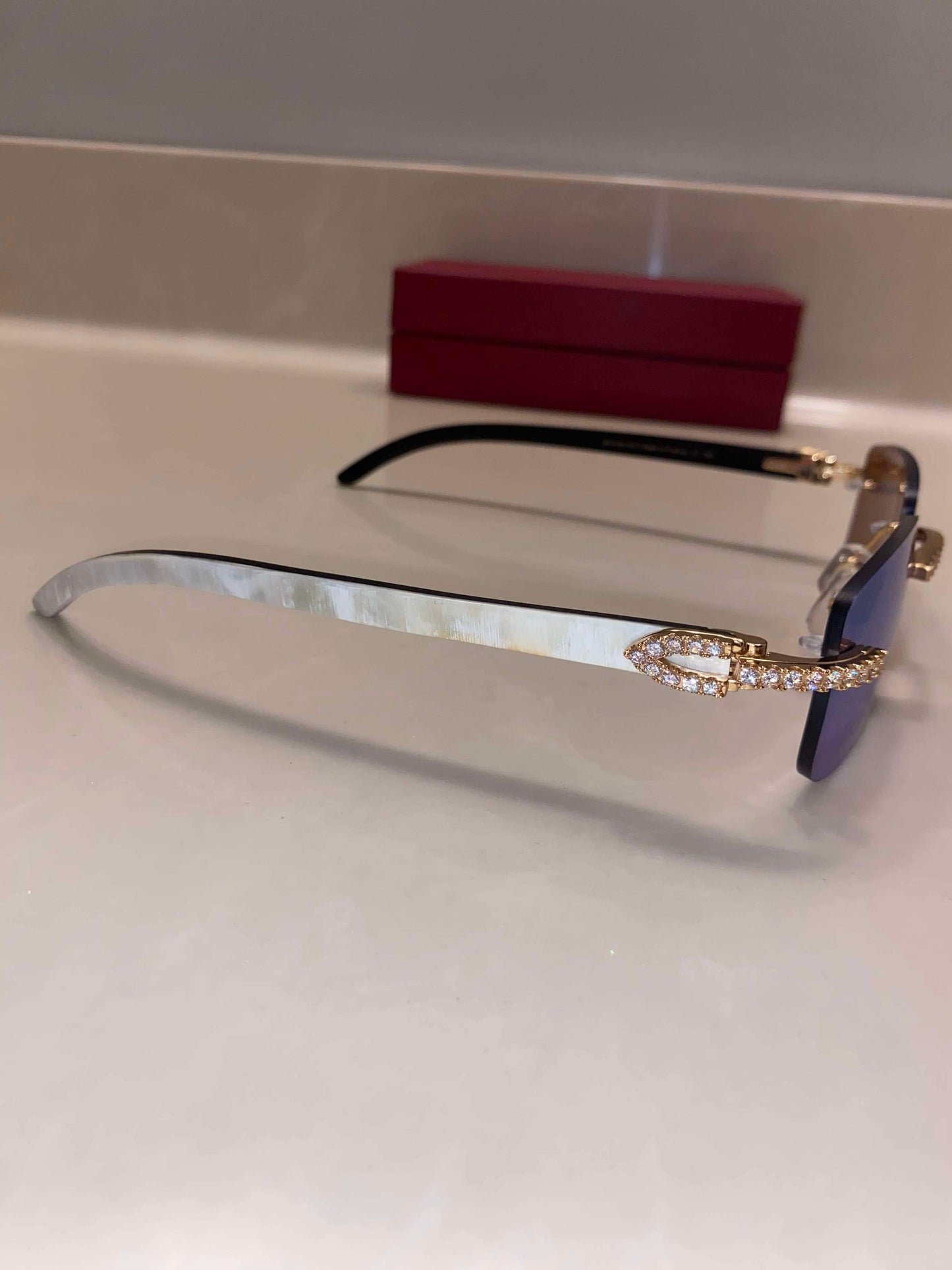 Rimless buffs Sunglasses