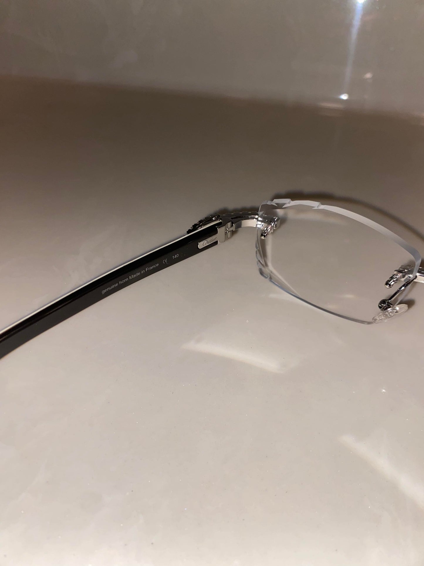 Moissanite white buffs