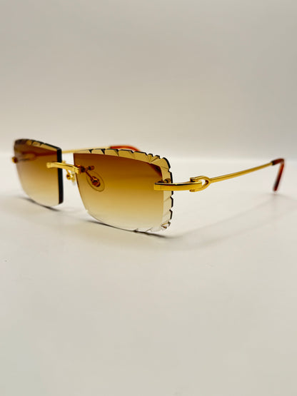 Metal Wire Sunglasses 57mm